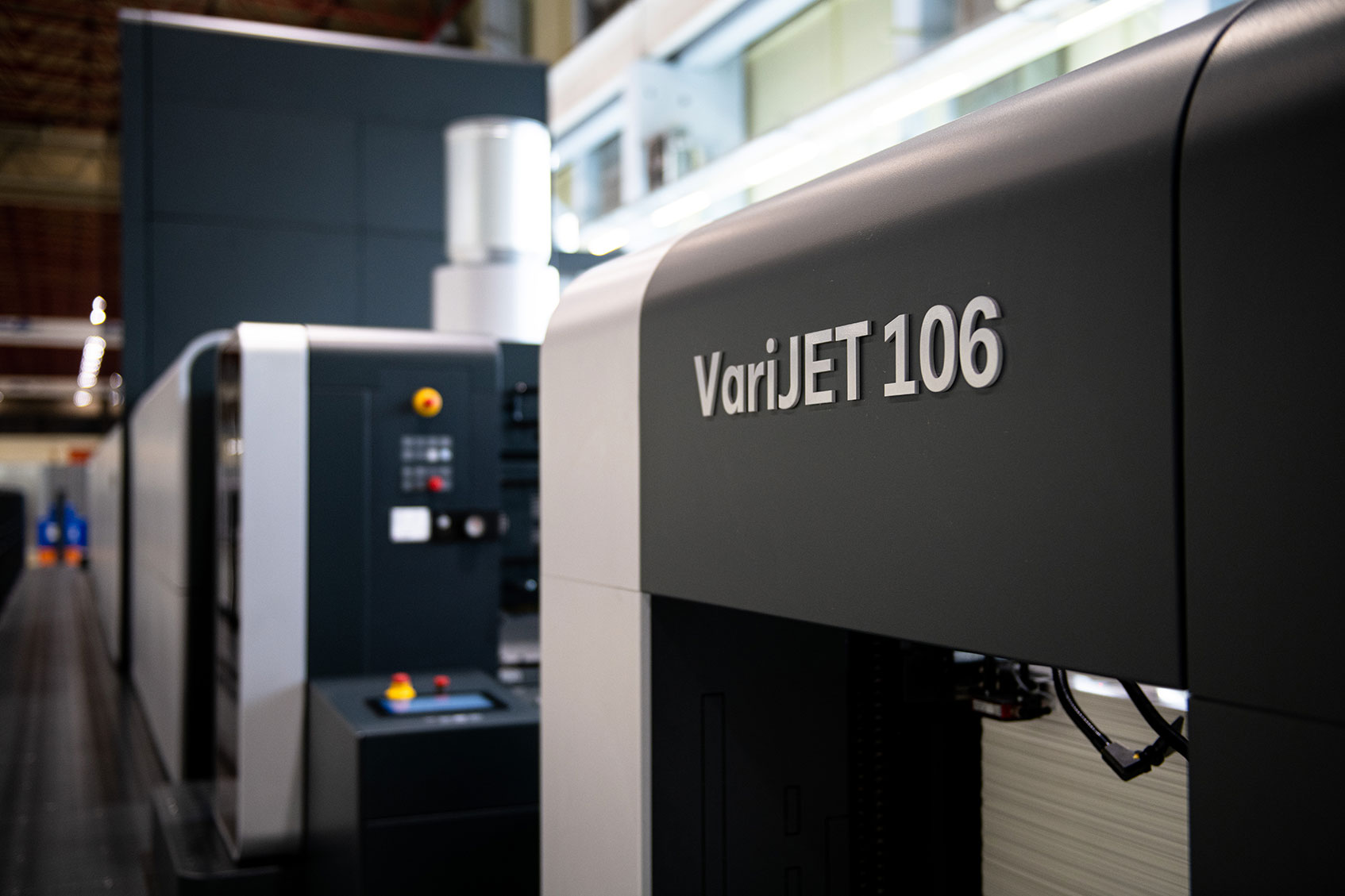 VariJET 106 – Anlagenteil (Bogenzuführung)