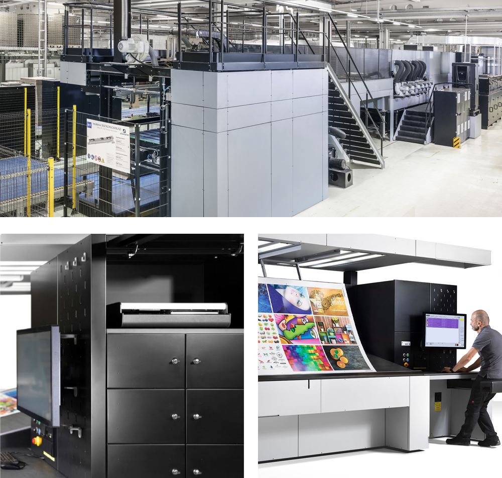 Delta SPC 130 – Single-Pass-Digitaldrucklinie für Wellpappe