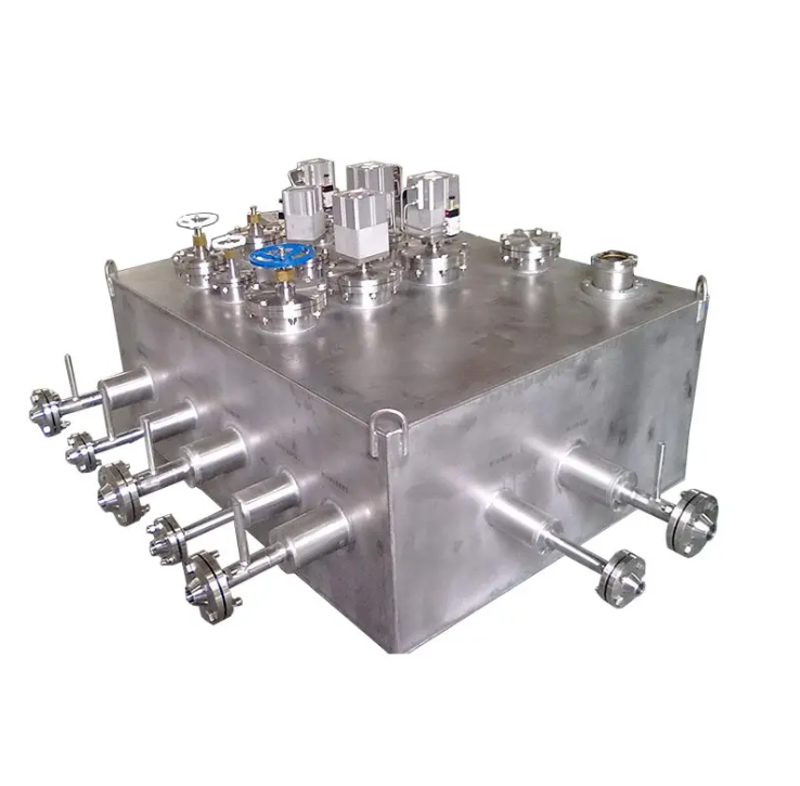 Vakuumisolierte Ventilbox