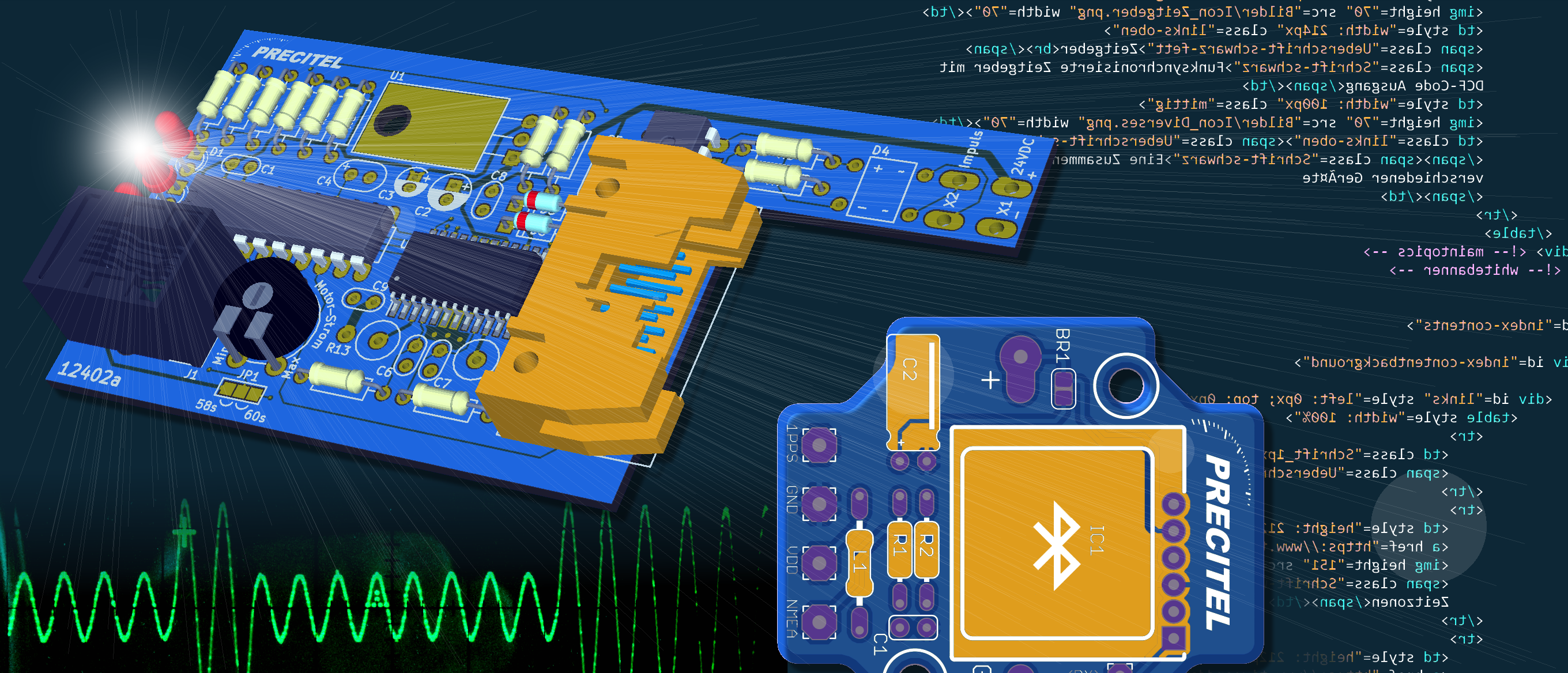 Telecode time server