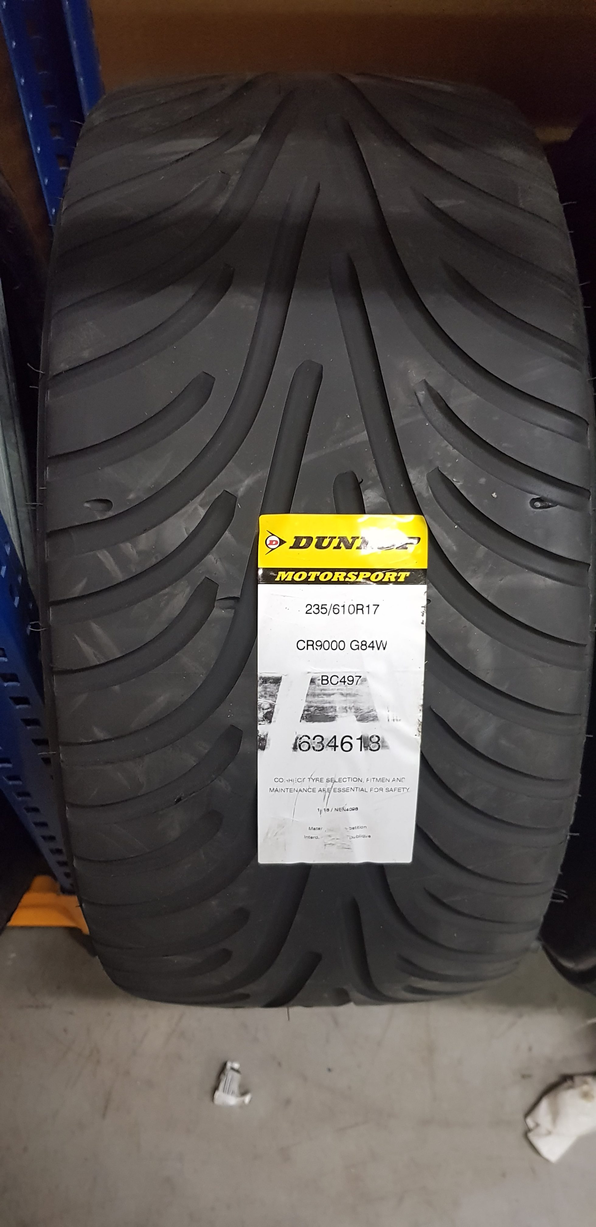 Dunlop Racing Wets 245/650R18