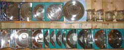 Pewter plates
