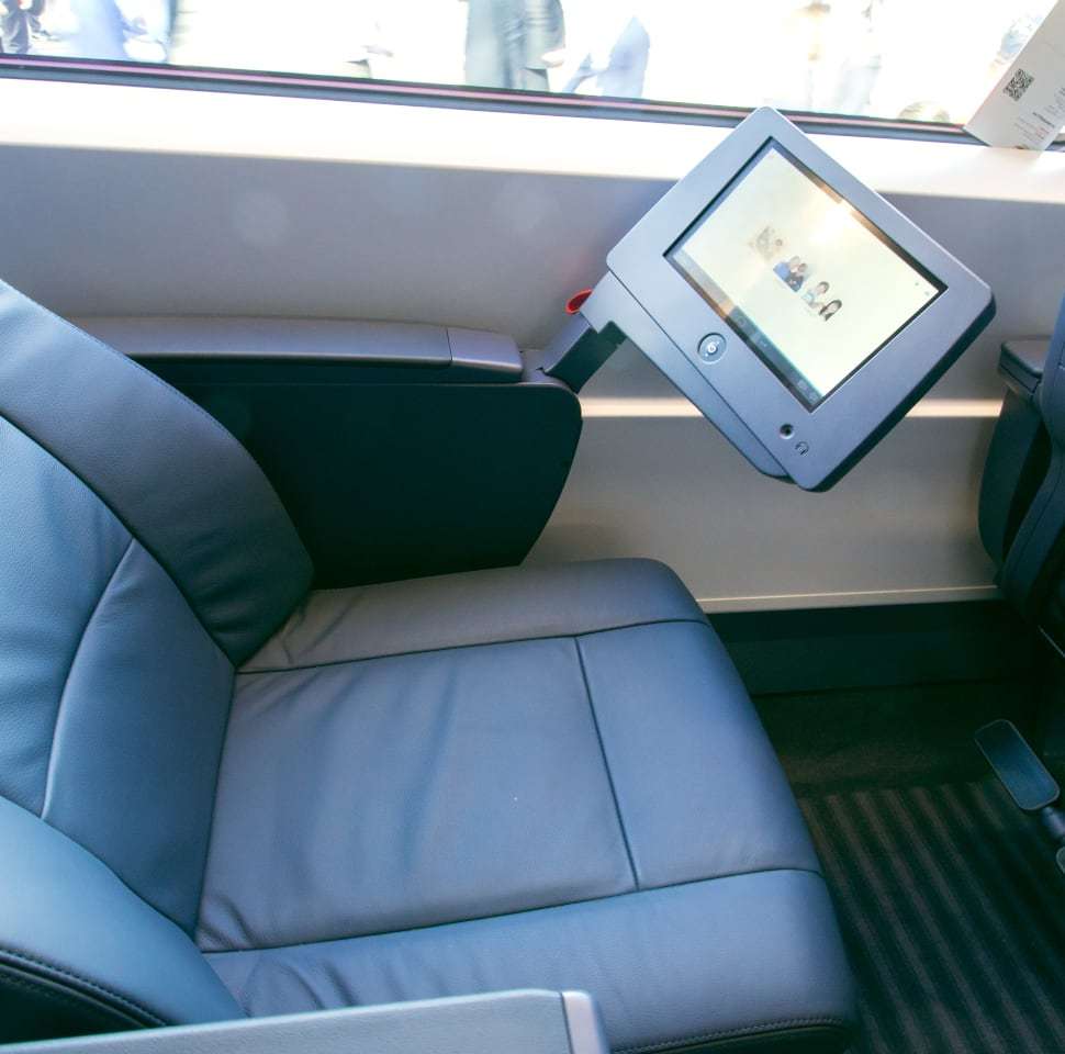 Sitz-Infotainment-Display