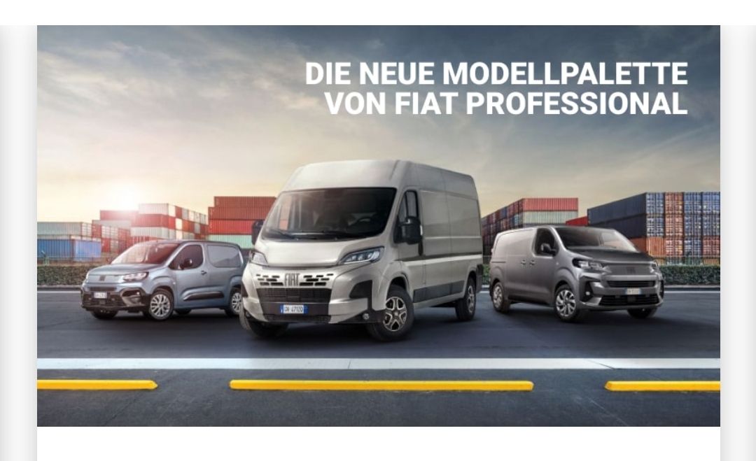 Lieferwagen-Flotte der LAMAHA GmbH