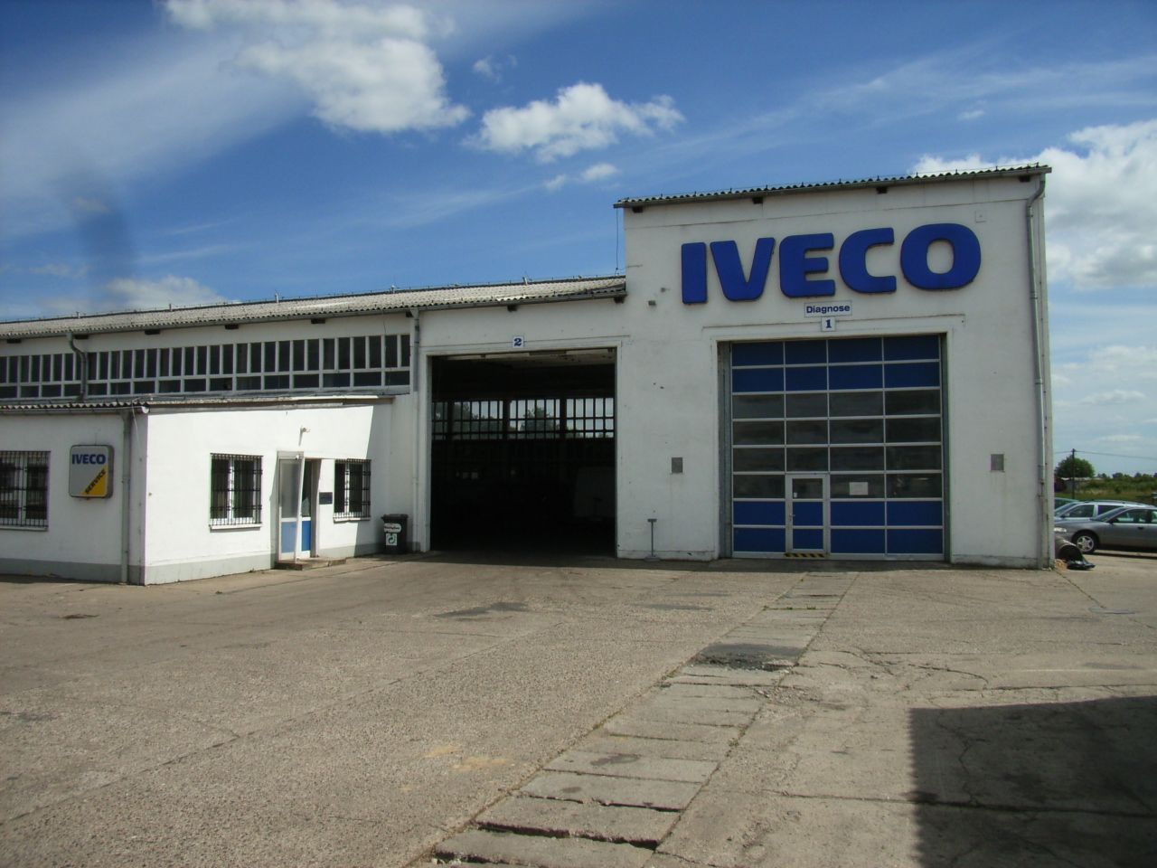 IVECO-Gebäude am Standort