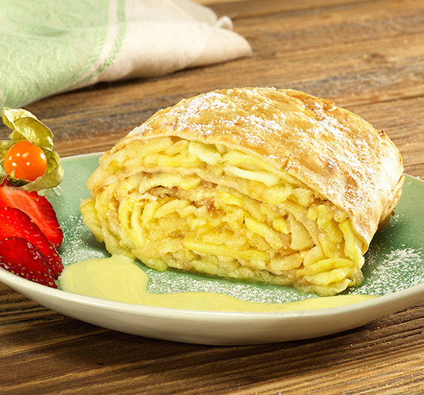 C&C Apfelstrudel fertig gebacken