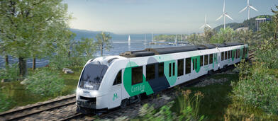Coradia iLint Regionalzug mit Wasserstoffantrieb
