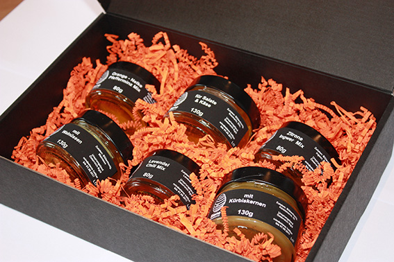 Geschenkbox Honig