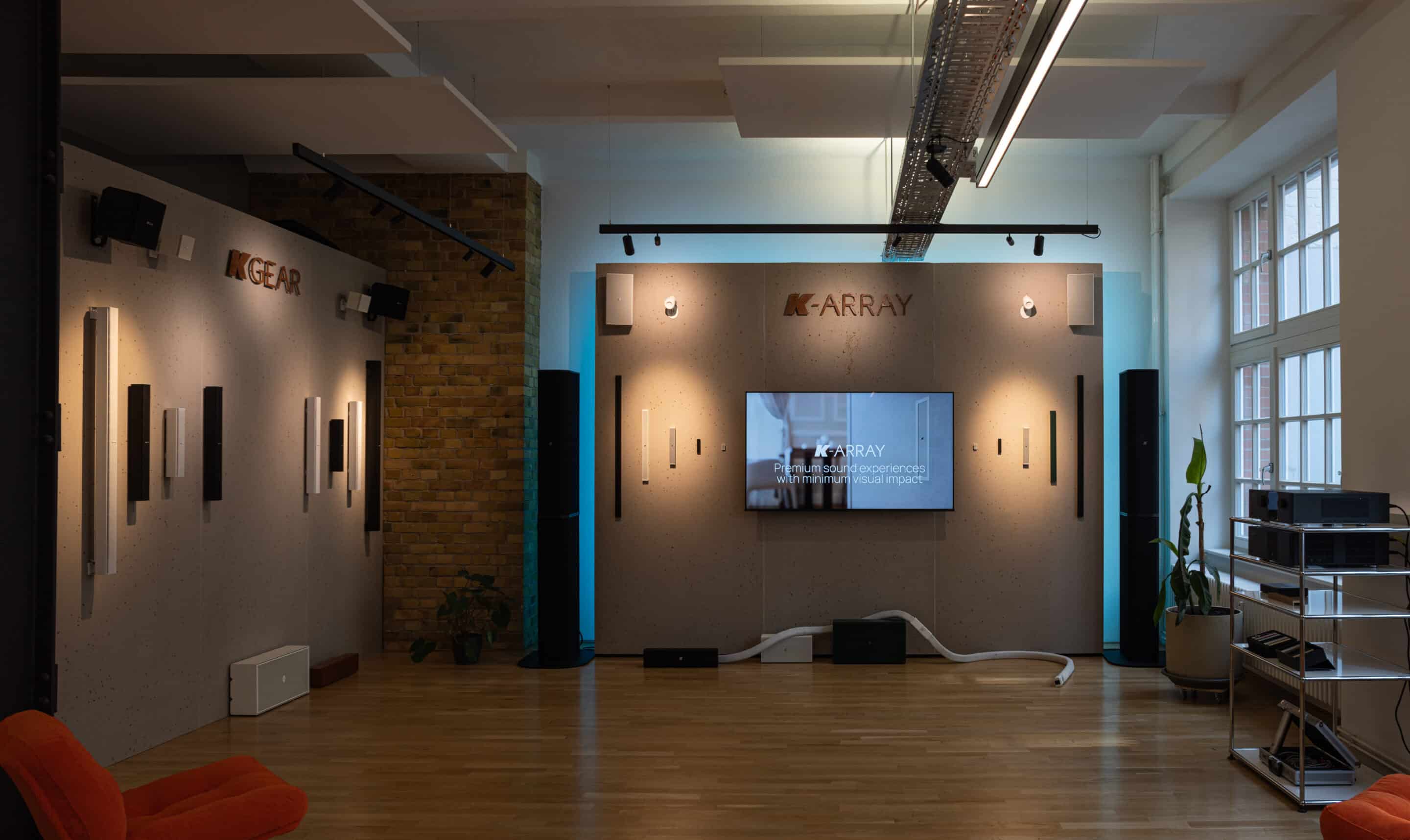 K-array Installed Solutions (loudspeakers and subwoofers)