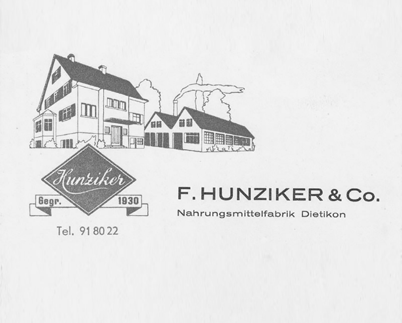 1930 – Gründung durch Fritz Hunziker