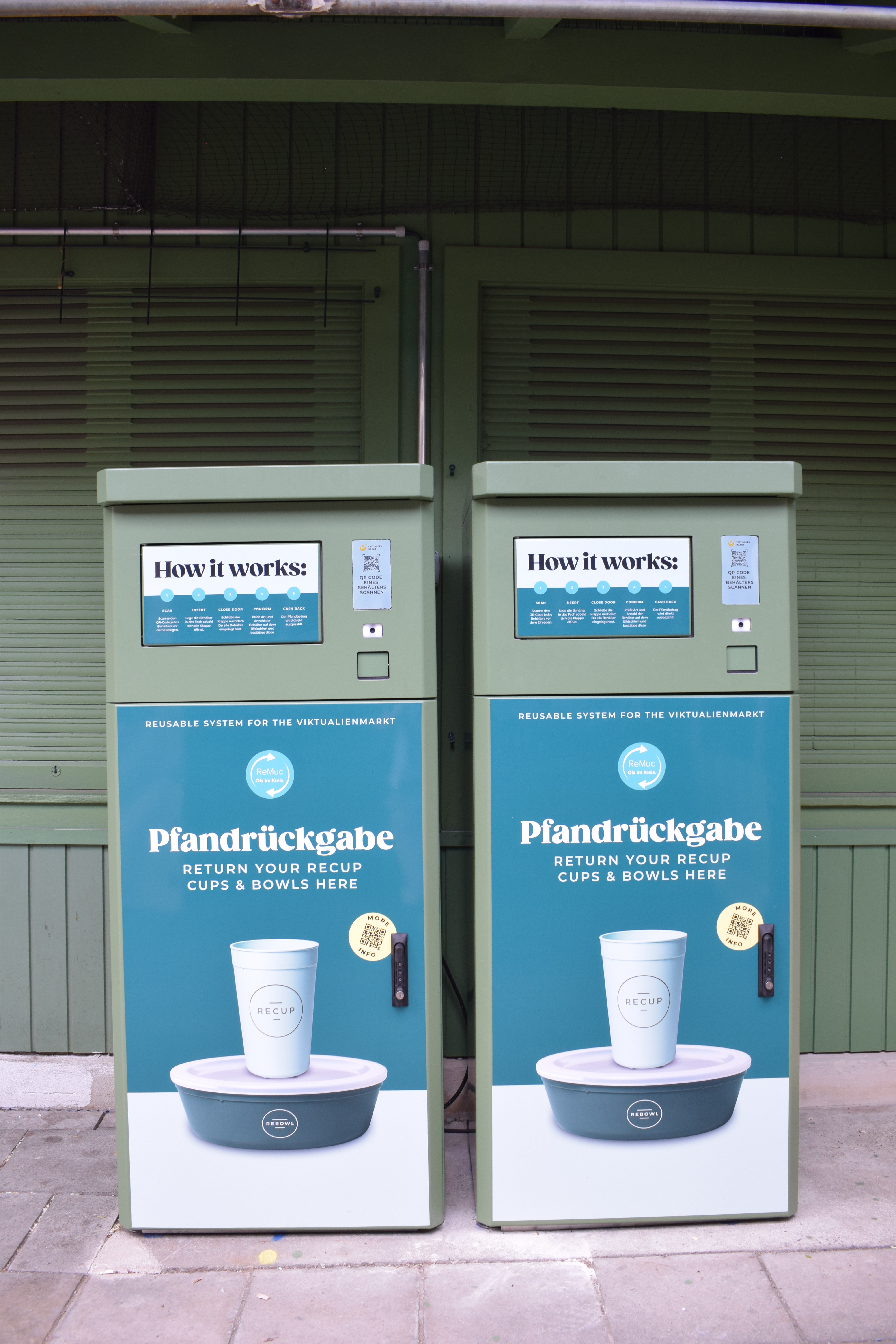 CityCube – return machine for outdoor areas