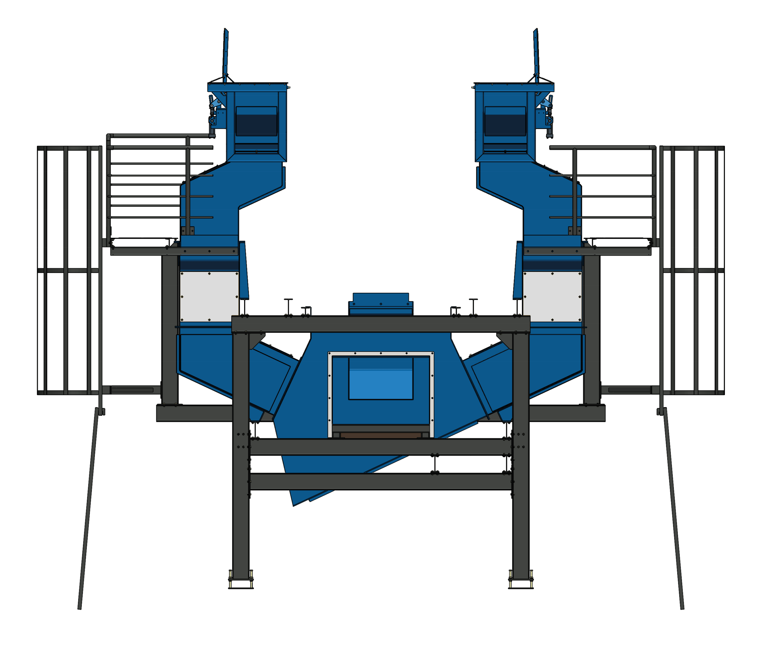 Schrotttrichtersystem