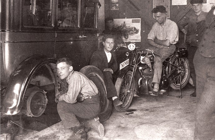 Race-Team-Anfänge von Dynojet