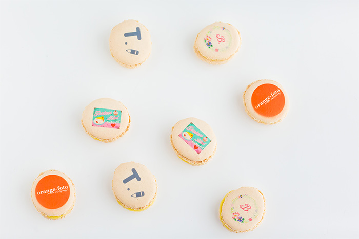 Bedruckte Macarons