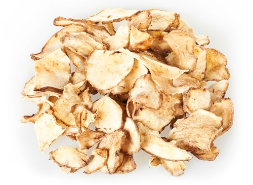 Getrocknete Bio-Topinambur (Pulver, Granulat, Würfel, Streifen, Scheiben)