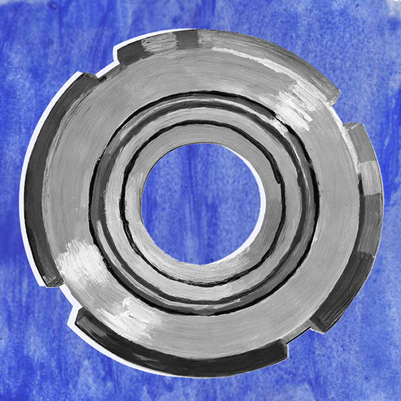 Chromstahlbauteil