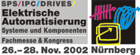 Fachmesse & Kongress SPS/IPC/DRIVES Nürnberg 2002