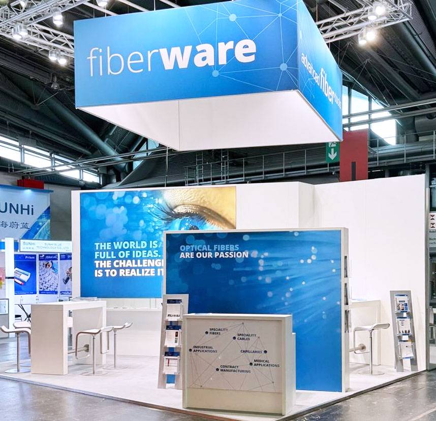 fiberware auf internationalen Fachmessen