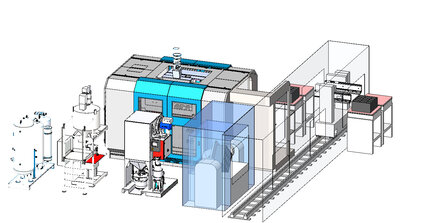Komponenten des 3DM-AMS Drucksystems