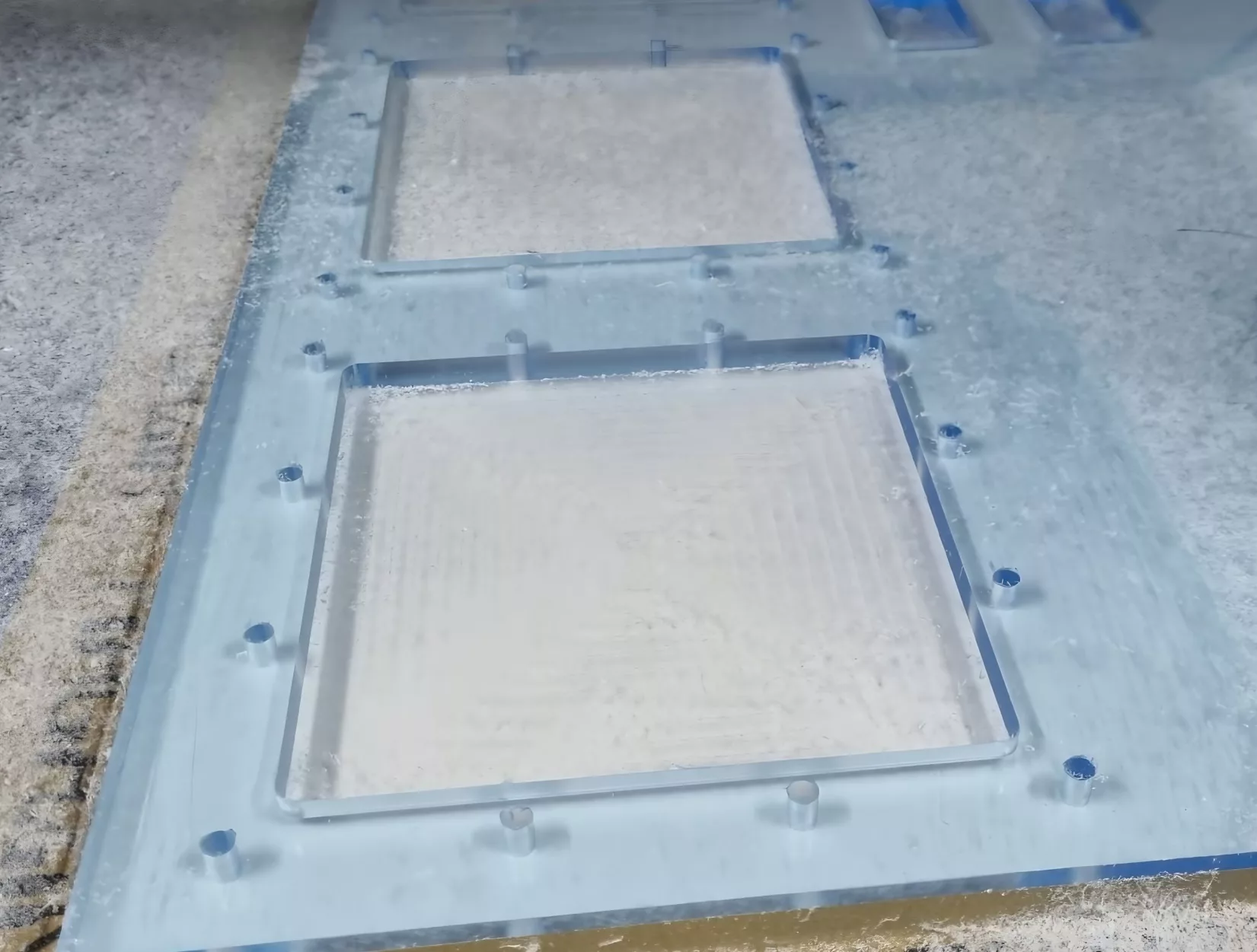 Acrylic milled part