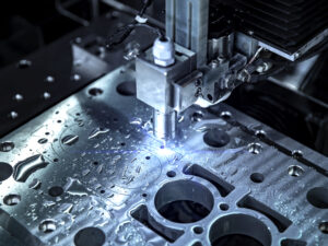 Waterjet cutting of metals and plastics