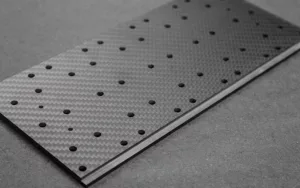 Carbon plate with fits