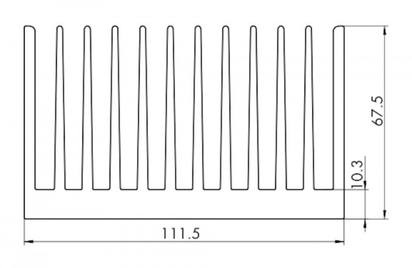 Kühlprofil KS 112.1