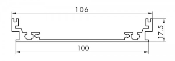 Kühlprofil P106