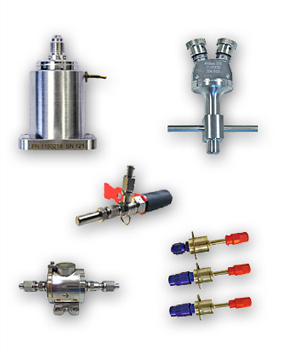 Antriebsventile (Pyro-, Latching-, Fill & Drain-Ventile)