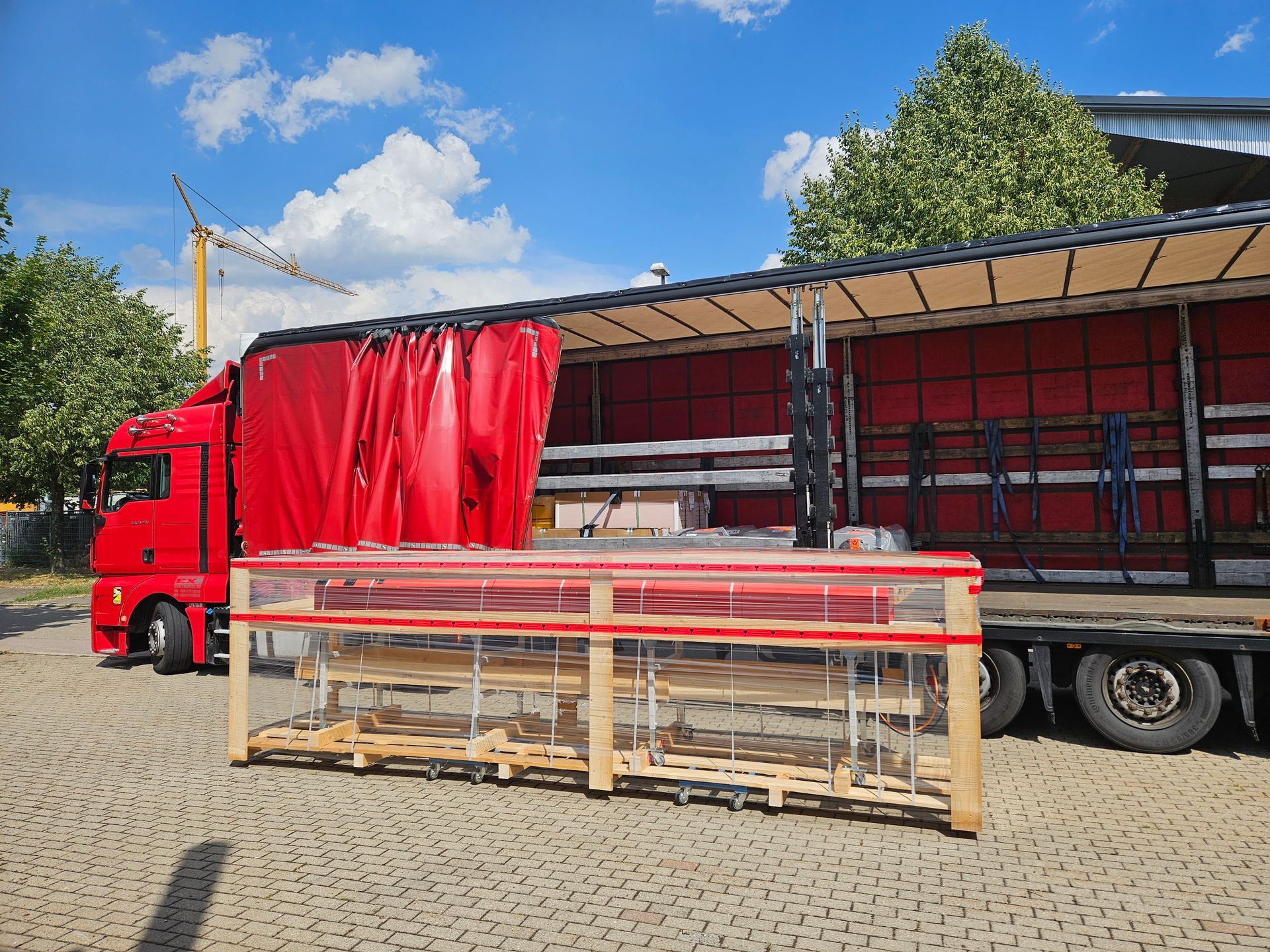 Trocknungssystem mit Warmluft- und Infrarottechnologie