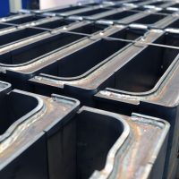 Gefertigtes Metallbauteil