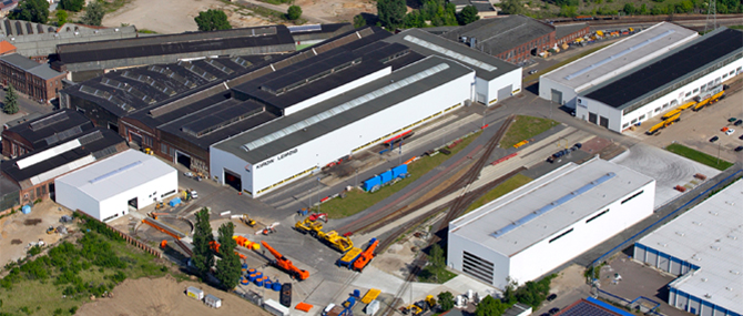 Produktion Schienenfahrzeuge