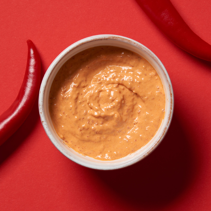 Sauce Buenos Aires, scharf