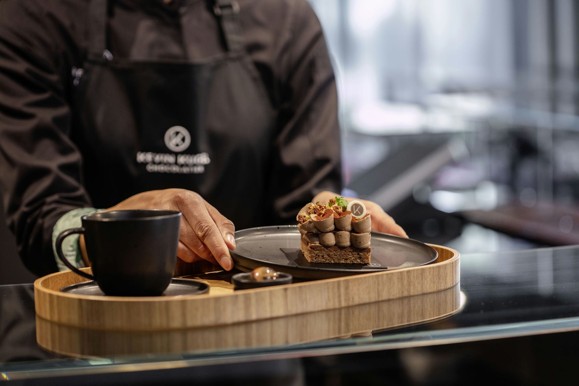 Törtchenverkauf in der Chocolaterie