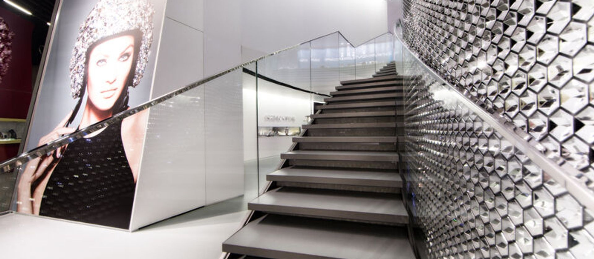 Messebau-Treppe Swarovski
