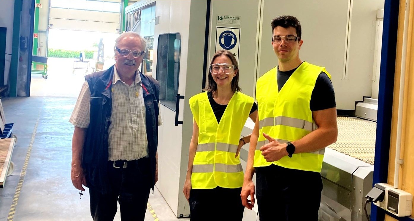 TU Dresden zu Besuch bei Sollingglas