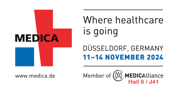 MEDICA-Messestand in Düsseldorf