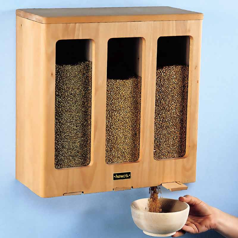 Getreidesilo 3x5 kg