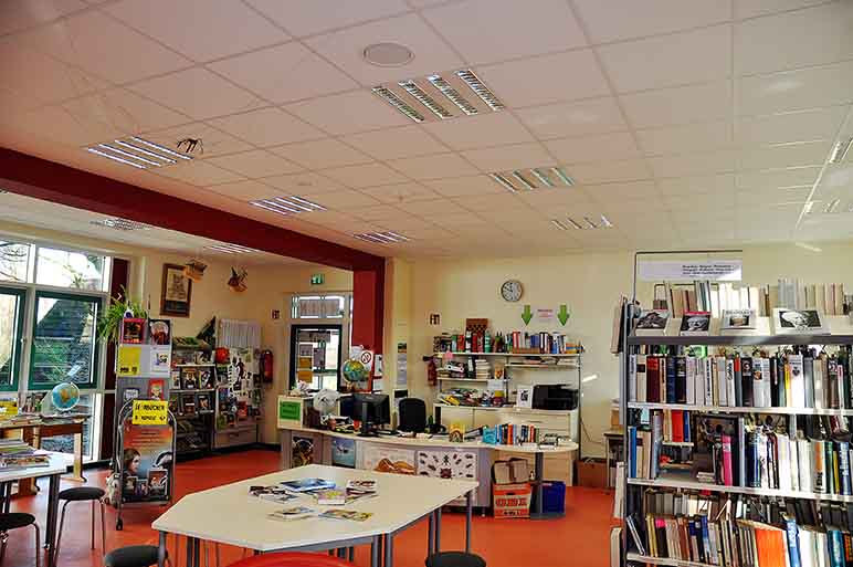 Trockenbauwand und Akustikdecke, TGG Gymnasium Leer